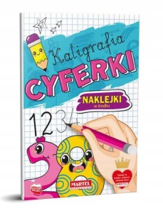 Książeczka Kaligrafia Cyferki Martel
