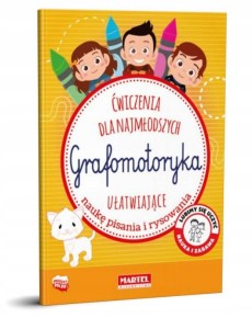 Kolorowanka książeczka Grafomotoryka Martel