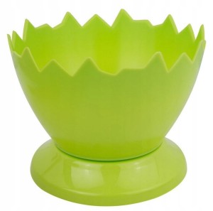 Osłonka Wielkanocna z podstawką 15cm zieleń 1szt