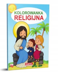 Kolorowanka religijna książeczka a4 Martel