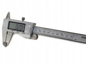 #588 Suwmiarka elektroniczna metalowa lcd cyfrowa