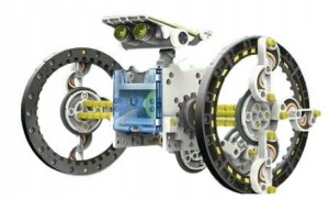 #1002 ZESTAW SOLARNY EDUKACYJNY ROBOT 14 W 1