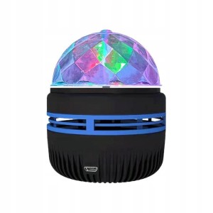 #1241 Lampka nocna led kula projektor obrotowy usb