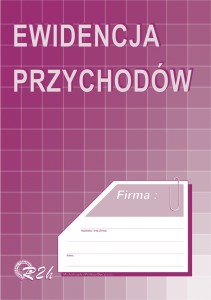 R-2H A4 zeszyt 40 stron Ewidencja przychodów