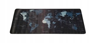#1215 Mata neoprenowa podkład biurko 30x80cm mapa