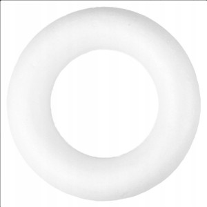 OPONKA STYROPIANOWA 13 CM OZDOBA 10 SZTUK
