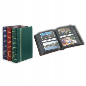 LEUCHTTURM ALBUM MULTI FDC NA 200 POCZTÓWEK NA POCZTÓWKI FDC ETB ZDJĘCIA