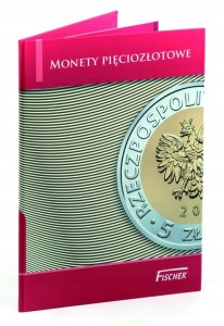 ALBUM KLASER NA MONETY 5 ZŁ UNIWERSALNY FISCHER