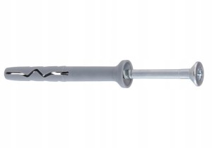 KOŁKI SZYBKIEGO MONTAŻU ROZPOROWE 10x220mm 10 SZTUK KLIMAS WKRĘT-MET