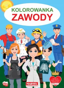 Kolorowanka kaiążeczka Zawody Martel