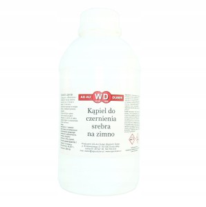 KĄPIEL DO CZERNIENIA SREBRA NA ZIMNO 500ML AG-AU DUBER