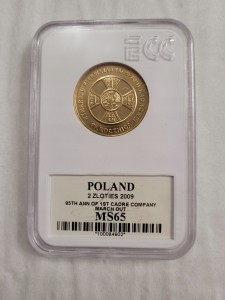KOMPANIA KADROWA 2009 2 ZŁ GN GRADING MS65