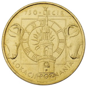 750 LECIE LOKACJI POZNANIA 2003 2 ZŁ GN