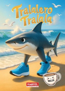 Kolorowanka książeczka z naklejkami BR - Tralalero Tralala Martel