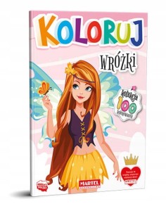 Kolorowanka książeczka Kolekcja Koloruj Wróżki Martel