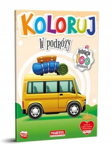 Kolorowanka książeczka Kolekcja Koloruj W podróży Martel