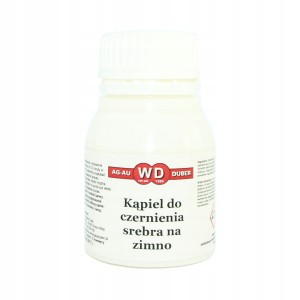 KĄPIEL DO CZERNIENIA SREBRA NA ZIMNO 100ML AG-AU DUBER