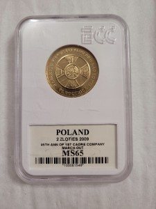 KOMPANIA KADROWA 2009 2 ZŁ GN GRADING MS65