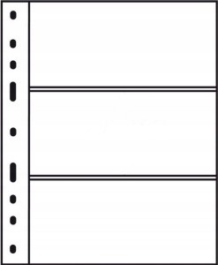 KARTA STRONA NA 3 BANKNOTY OPTIMA EASY SH252 3C 3 C 50 SZTUK LEUCHTTURM
