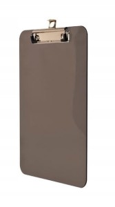 TETIS DESKA Z KLIPEM BD641-V CZARNA A4