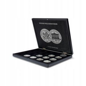 KASETA NA SREBRNE MONETY 1OZ WIEDEŃSCY FILHARMONICY LEUCHTTURM