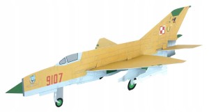 MODEL KARTONOWY SAMOLOT MIG-21MF GOLD EXTRA MODEL