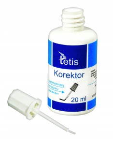 BK100-AP TETIS KOREKTOR W PĘDZELKU 20ML.