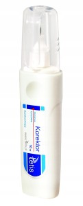 BK002-B TETIS KOREKTOR PŁASKI KOŃC. MET. 10ML.