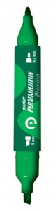TETIS Marker permanentny KM502-Z2 ZIELONY PREMIUM