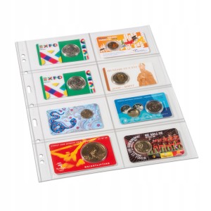 5 x KARTA STRONA NA COINCARD CERTIPACK BLISTRY GRANDE 4CT LEUCHTTURM