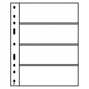 KARTA STRONA NA BANKNOTY OPTIMA 4C LEUCHTTURM 10 SZTUK