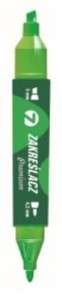 TETIS Zakreślacz KW510-Z2 ZIELONY PREMIUM