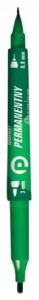 TETIS Marker permanentny KM501-Z2 ZIELONY PREMIUM