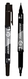 TETIS Marker permanentny KM501-V2 CZARNY PREMIUM