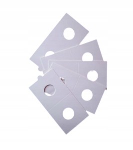 HOLDERY NA MONETY HARTBERGER NA ZSZYWKI 22,5 MM 10 SZTUK