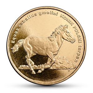KONIK POLSKI ZWIERZĘTA ŚWIATA 2014 2 ZŁ GN