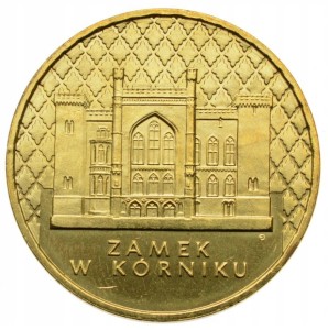 ZAMEK W KÓRNIKU 1998 2 ZŁ NG 2 ZŁOTE MENNICZA