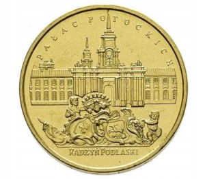 PAŁAC POTOCKICH W RADZYNIU PODLASKIM 1999 2 ZŁ GN
