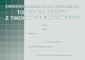 S-200-3 Ewidencja nabytych i wydanych toreb na zakupy z tworzyw sztucznego