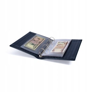 ELEGANCKI ALBUM KLASER NA BANKNOTY CHARTA 40 STRON LEUCHTTURM