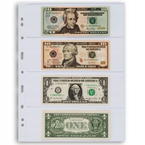 KARTA STRONA NA 4 BANKNOTY GRANDE 4 C LEUCHTTURM