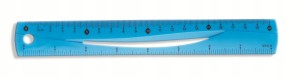 TETIS ELASTYCZNA LINIJKA 20cm BL020-NB NIEBIESKA