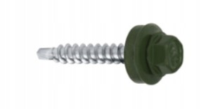 WKRĘTY FARMERSKIE 4,8x35mm RAL 6020 FARMERY 250 SZTUK SAMOWIERCĄCE KLIMAS