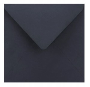 Koperta ozdobna kwadrat 15,5x15,5cm granatowa 1szt