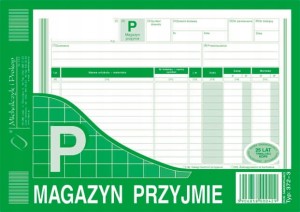 372-3 A5 80 kartek P Magazyn Przyjmie