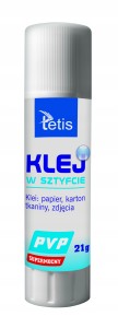BG112-G TETIS KLEJ W SZTYFCIE BEZBARWNY 21G