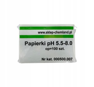 Papierek lakmusowy Chemland pomiar pH 5,5-8 100 szt.