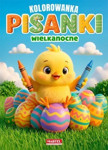 Książeczka Kolorowanka pisanki wielkanocne Martel