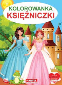 Kolorowanka książeczka Księżniczki Martel
