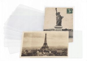 FOLIA OCHRONNA NA POCZTÓWKI BANKNOTY 99x150mm H99 50 SZTUK